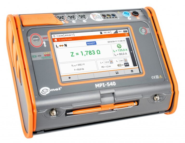 Wielofunkcyjny miernik instalacji Sonel MPI-540 — wynajem TechnikRent