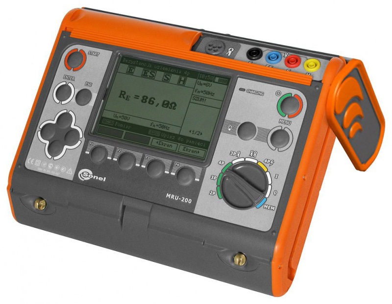 Miernik rezystancji uziemienia Sonel MRU-200