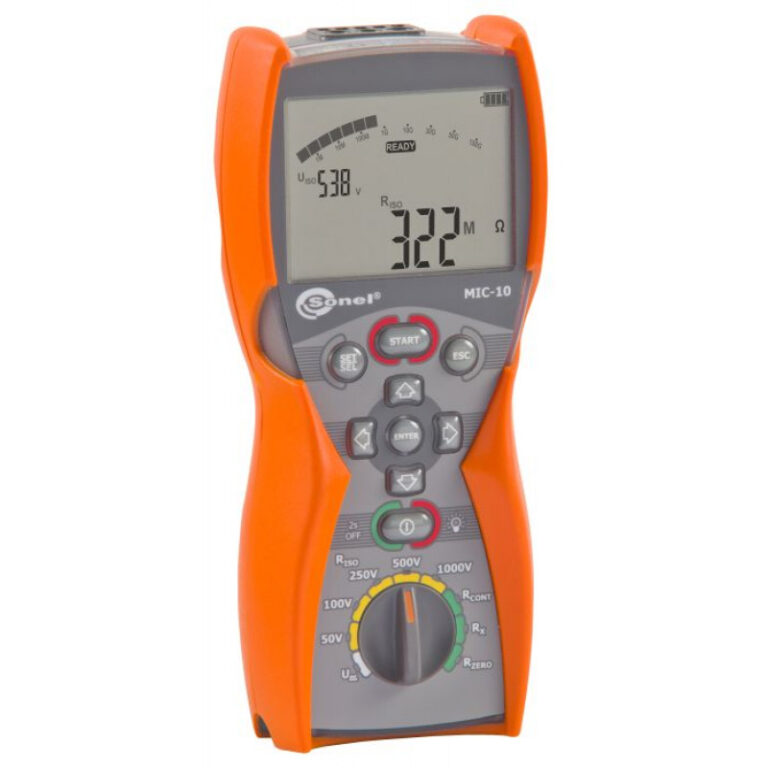 Miernik rezystancji izolacji Sonel MIC-10 — wynajem TechnikRent