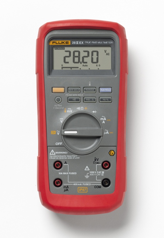 Multimetr Fluke 28II Ex — wynajem TechnikRent