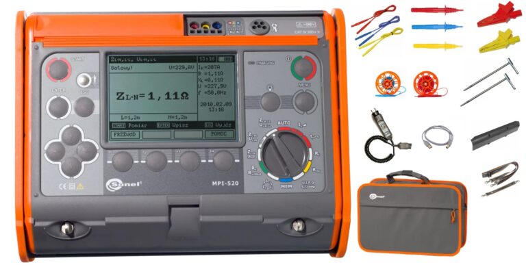 Wielofunkcyjny miernik instalacji Sonel MPI-520 — wynajem TechnikRent