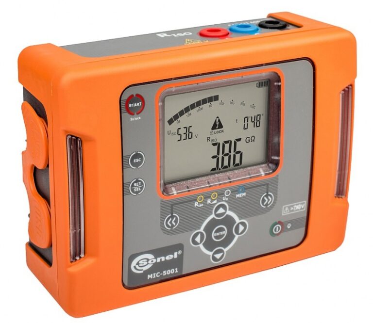 Miernik rezystancji izolacji Sonel MIC-5001 — wynajem TechnikRent