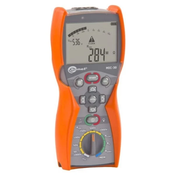 Miernik rezystancji izolacji Sonel MIC-30 — wynajem TechnikRent