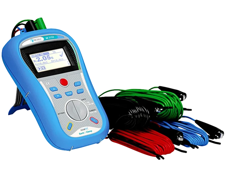 Miernik rezystancji uziemienia Metrel MI 3123 — wynajem TechnikRent