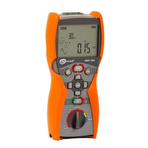 Tester wyłączników RCD Sonel MRP-201 — wynajem TechnikRent