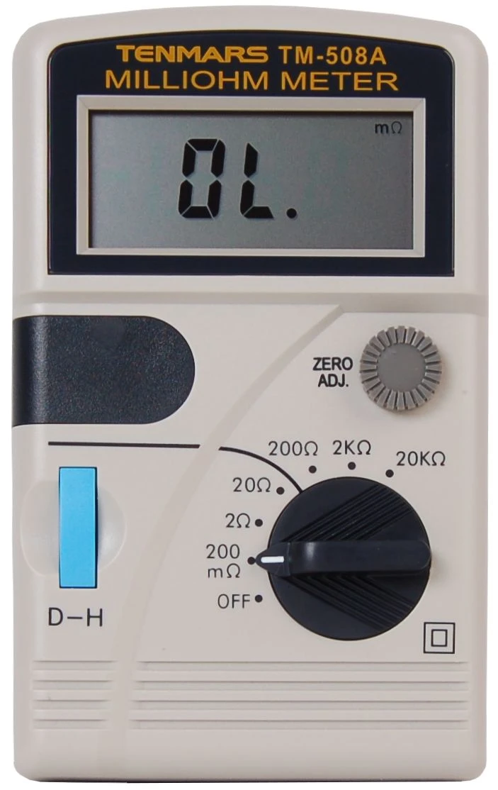 Miernik małych rezystancji Tenmars TM 508A — wynajem TechnikRent