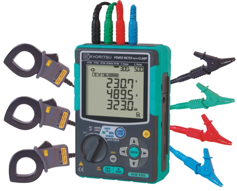 Analizator energii elektrycznej Kyoritsu KEW 6305 — wynajem TechnikRent