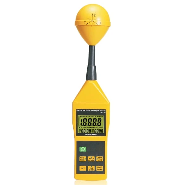 Miernik pola elektromagnetycznego Tenmars TM 196 — wynajem TechnikRent