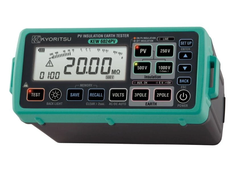 Miernik rezystancji uziemienia Kyoritsu KEW 6024PV