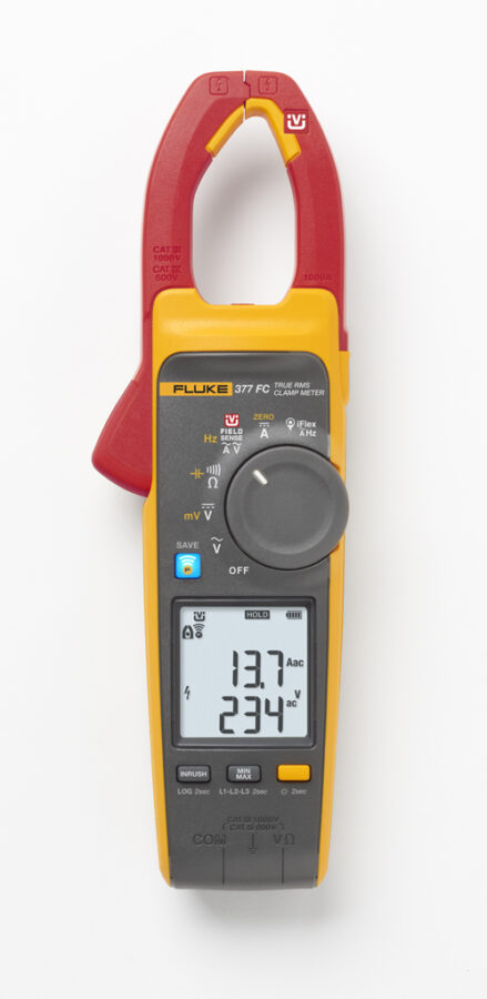 Miernik cęgowy Fluke 377 FC — wynajem TechnikRent