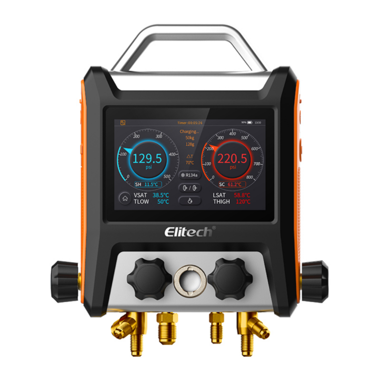 Manometry elektroniczne Elitech MS-4000 — wynajem TechnikRent