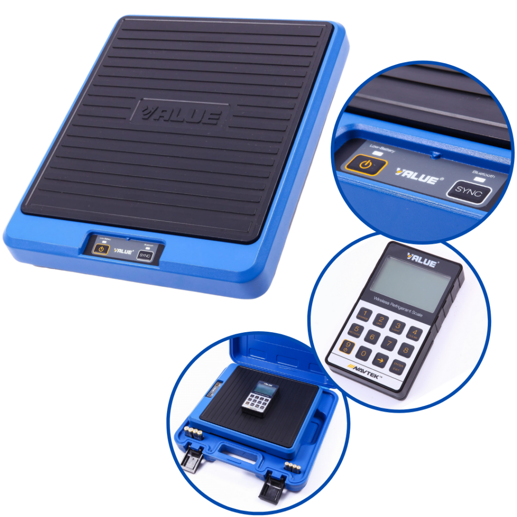 Waga elektroniczna chłodnicza z wyświetlaczem bezprzewodowym Value NAVTEK VRS-120i-01 120KG