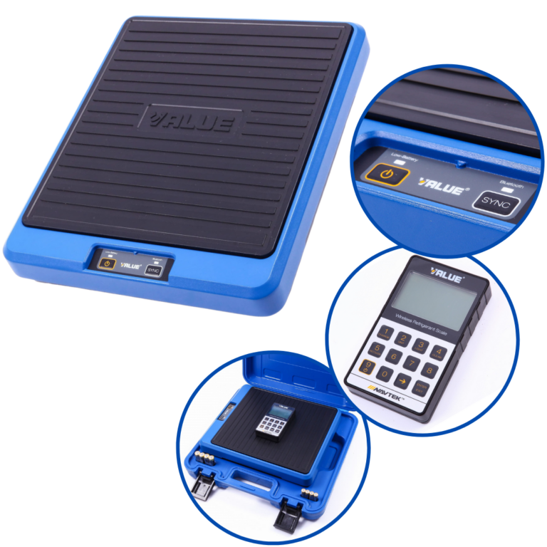 Waga elektroniczna chłodnicza z wyświetlaczem bezprzewodowym Value NAVTEK VRS-120i-01 120KG — wynajem TechnikRent