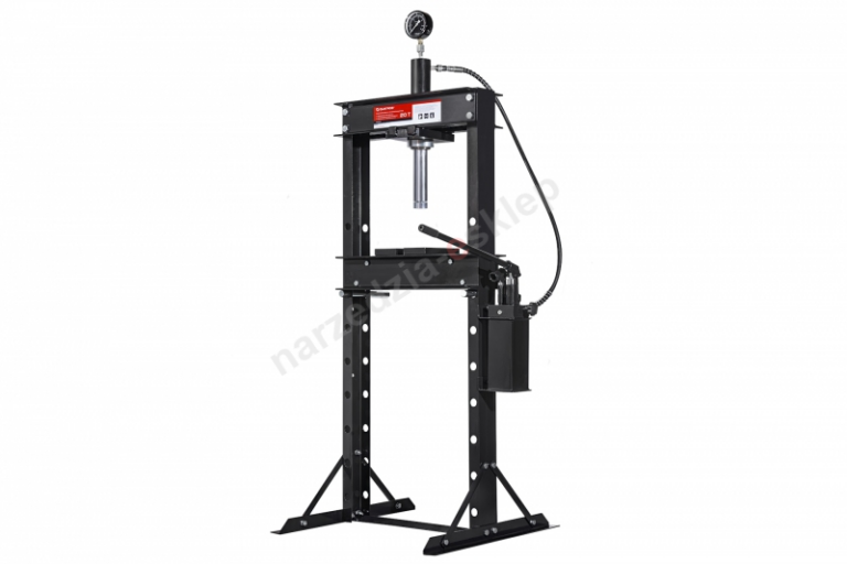Prasa hydrauliczna 20T z dwustopniową pompą QS19323A Quatros — wynajem TechnikRent