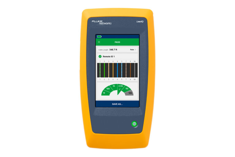 Tester sieci Fluke Networks LinkIQ LIQ-100 — wynajem TechnikRent