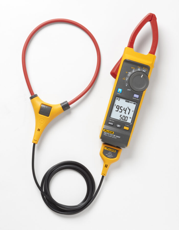 Miernik cęgowy Fluke 393 FC — wynajem TechnikRent
