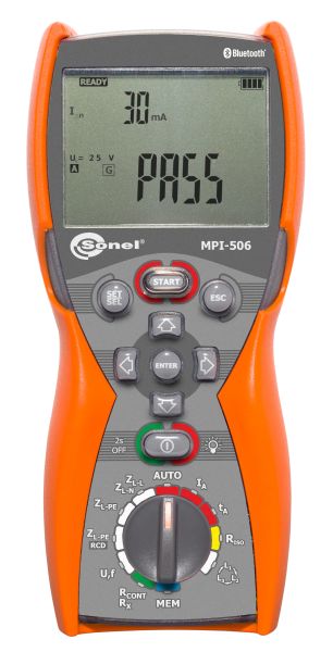 Wielofunkcyjny miernik instalacji Sonel MPI-506 — wynajem TechnikRent